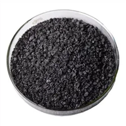 Coke de pétrole calciné à faible teneur en soufre
