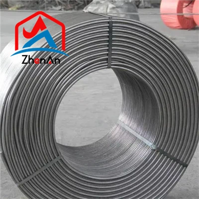 Matières premières pour fil fourré