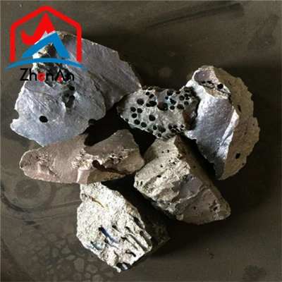 La proportion de vanadium dans le ferrovanadium